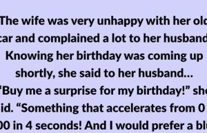 Husband Bought Surprise in Her Birthday