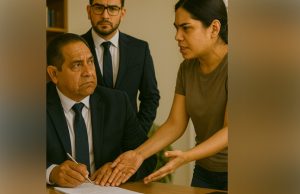 Millionaire almost signed in German… until the cleaning lady’s daughter stopped him