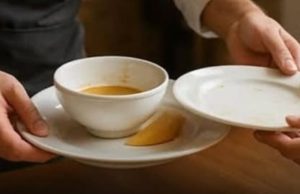 What psychology reveals when someone helps the waiter clear the table