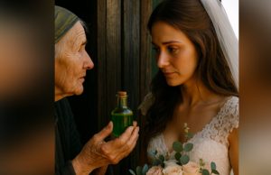 Before the wedding, my future husband’s grandmother gave me a bottle of green liquid and told me to drink it before our wedding night, but after the wedding, something strange happened to me
