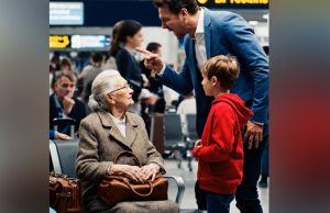 At the airport, my son yelled at me and said he wasn’t going to pay for my ticket: I had already resigned myself to being alone in a foreign country until something unexpected happened.