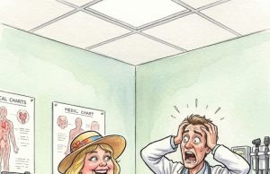 A blonde is overweight