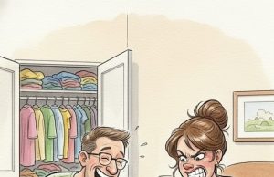 A man comes home to find his wife of 10 years packing her