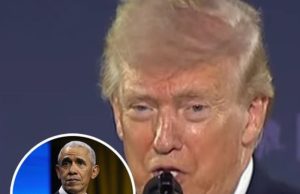 Trump throws shade at ‘terrible’ Obama and reveals ‘worst president in history’