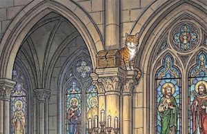 A man went to confession in St. Patrick’s Catholic Church