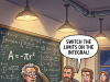 A math professor, Dave, has a problem with his sink, so he calls a plumber…