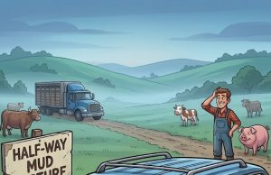 A Farmer Drove 30 Miles to Breed His Pigs—But the Animals’ Ultimate Morning Routine Left Him Stunned